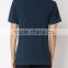 Indigo blue mens cotton short sleeve polo shirt fabric with pocket wholesale China