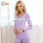 Hsz-TU001 Women Seamless Underwears Sets Ultrathin Winter Thermal Underwear Sey Slim Comfortable Breathable Top And Pant