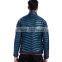 Custom logo ultralight down goose feather jacket for men