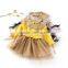 S33548W Baby Girls Grenadine Knitted Lace Dress Kids Cute Dress