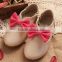 2016 Spring hot style fashion girls simple bowknot oxford flat shoes