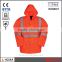 EN20471 oxford 3M parka jacket with reflector high visibility clothing