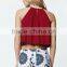 Fashion women t-shirts Summer women blouses and sleeveless tops wholesale women clothing 2017