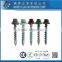 MADE IN TAIWAN PHIL FLAT HEAD UNDERCUT TEK # 3 POINT ROOFING SCREWS SELF DRILLING SCREWS
