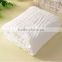 2016 100% organic cotton white muslin baby blanket /organic cotton baby muslin
