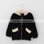 B22596A Korean hooded cute rabbit cartoon girls zipper jacket