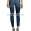 Ladies/Womens Apparel Wholesale Ripped Jeans Slim Fit Denim Jeans For Women