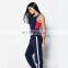 Guangzhou OEM 95% cotton 5% spandex gym sex girls running custom crop top