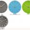 (S2407) 7 inch silicon decorative wall clock