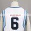Made Kuroko's Basketball Daiki Aomine Teiko Middle School's Basketball Team Uniform White Number 6 Cosplay Costume