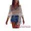 New Style Off White Sheer Rose Lace Cover Up Beach Dresses Wholesale
