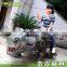 Mini Golf Decoration Artificial Crocodile Animatronic Animal