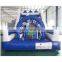 blue & white inflatable slide/cheap dry slide