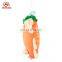 EN71 standard PP cotton stuffed vegetable plush carrot toy