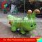 Outdoor coin operate simulation dinosaur rides