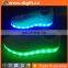 Best selling colorful night safety led light running shoes for european