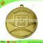 Custom cheap good quality sport metal medals brass silver medals for sale