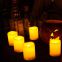 6PCS LED Candles with Timer 50mm Electronic Candle light Lantern Light Wedding Party Holiday Christmas Decoration Light