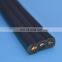 3 core black special flat pvc elevator cable