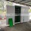 Commercial rabbits fodder making machine / hydroponic culturing barley breeding machine for sale