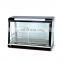 304 stainless steel curved glass warmingshowcase/ displayfoodwarmer