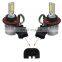 NEW H13 9008 3000K Yellow 7600LM COB LED Headlight Bulbs Kit High & Low Beam