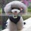 Sequins rhinestone Dog Dress Yarn Tutu Skirt bowknot Princess black Dresses For Dogs Pet