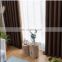 Colorfully linen look curtain decoration finished black out curtain