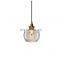 Creative Retro Ceiling Chandelier Lamp for Home Bar Vintage Glass Pendant Light Fixtures