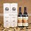 Accept OEM silk printing logo unfinished wooden wine box for single bottle