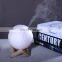 3d printing moon  usb charging  led night light with air humidifier
