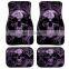 Purple skull Car pads Carpet Universal Car Floor Foot Mats Sublimation Anti-Slip Neoprene Interior Protect Carpet Accessories