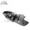 Farri 488 Notec dry carbon fiber material rear bumper rear diffuser body kit for car rear spoiler lip 488 diffuser