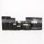 Odor food edible matte black clear self-sealing food packaging zipper lock silver mylar aluminum foil plastic bag