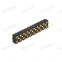 Dnenlink 3.00mm Pitch Dual Row H2.5mm Straight Male Header DIP Type PogoPin Header