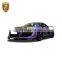 Update To PPI Style Carbon Fiber Car Bumper Engine Hood Rear Spoiler Body Kit For Au Di r8