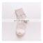 Solid Colors Women 100% Wholesale Soft Cotton Socks Crew Men Socks Tall Soft High Quality Autumn Winter Rib Top