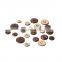 Decorations craft sewing brown real coconut button