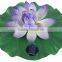 Hightech Beautiful Solar Power Energy Lotus Flower LED Accent Light for Pool Pond Garden Night light