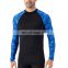 Body Building Sublimation Quick Dry New Stretchable Long Sleeve Men's Rash Guard