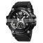 Fashion Skmei 1725 3 Time Analog Digital Watch 50m Waterproof Sport Wristwatch for Men