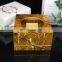 Luxury Marbling MDF wooden lacquer watch packaging box storage box