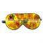 Adjustable Band Silk Sleep Eye Mask Leopard Print Night Eyeshade Sleeping Blindfold