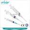 Medical disposable auto disable AD syringe