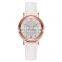 Starry Sky Dial Watches for Women Fashion Roman Scale Rhinestone Leather Ladies Quartz Women  Fashion Watches