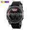 SKMEI 1218 Sports LED Digital Wristwatches Chronograph Men Silicone Strap Waterproof Watches