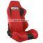 JBR 1044 Series Adjustable Universal Lie Down Cloth Fabric Car Racing Seat