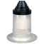 Extra-Tall Aluminum Roof Flashing Boot with C412 Cap