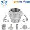 Wholesale Cheap Price Type B 304/ 316 Stainless Steel Hose Quick Coupler Camlock Couplings