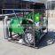 22hp diesel engine mobile wood chipper with hydraulic feeding